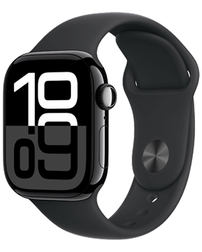 Apple Watch Series 10 GPS 46mm Aluminium Case med Sport Band M/L med abonnement