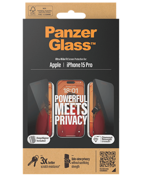 PanzerGlass iPhone 15 Pro Privacy